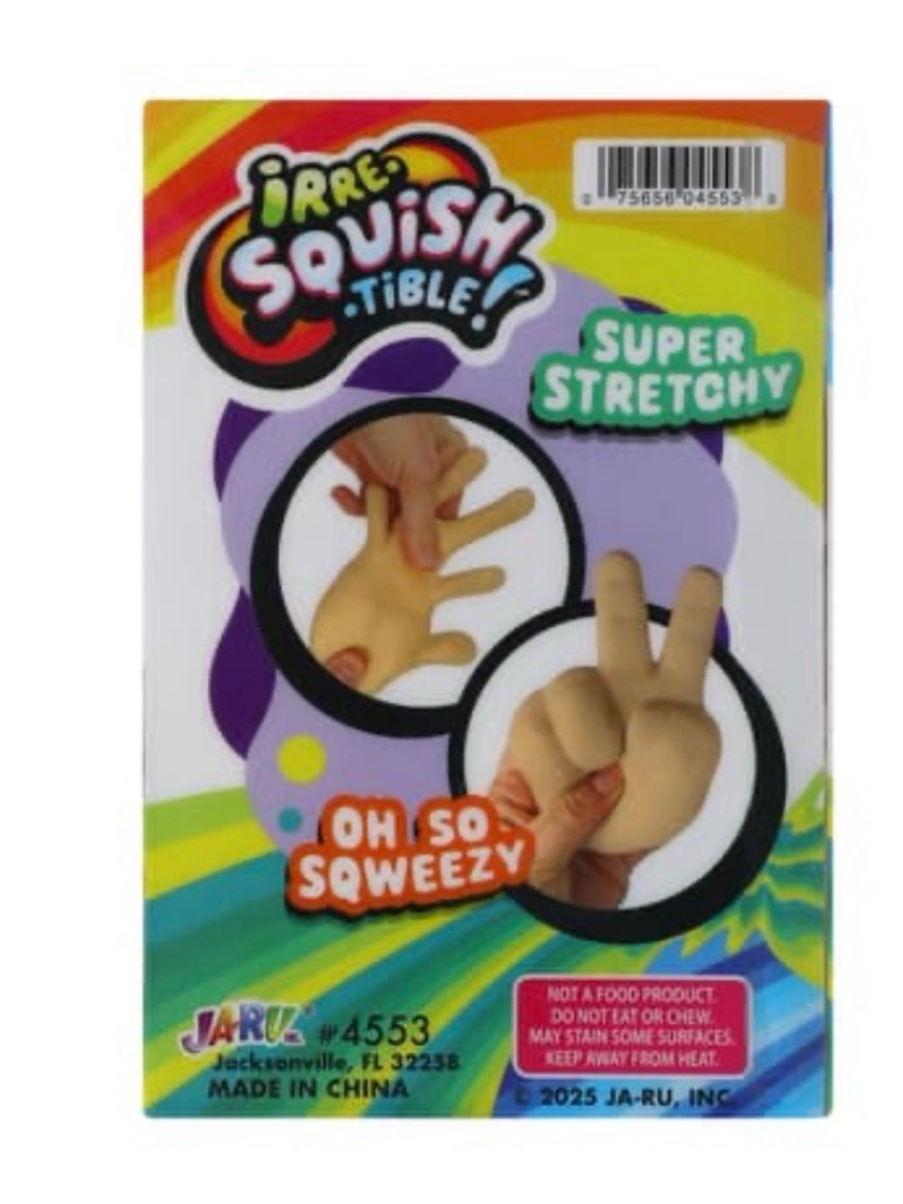 NEW Trending Stretchy Hand Toy irre squishtible - Picture 2 of 5